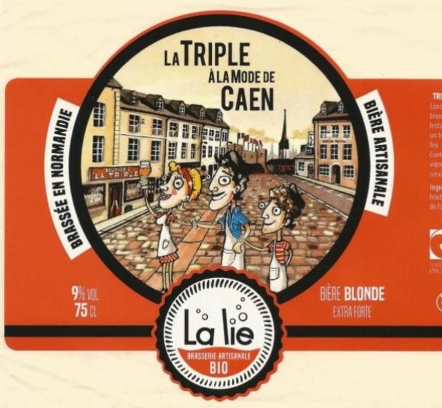 La Triple À La Mode De Caen 9.0%, Brasserie La Lie, France