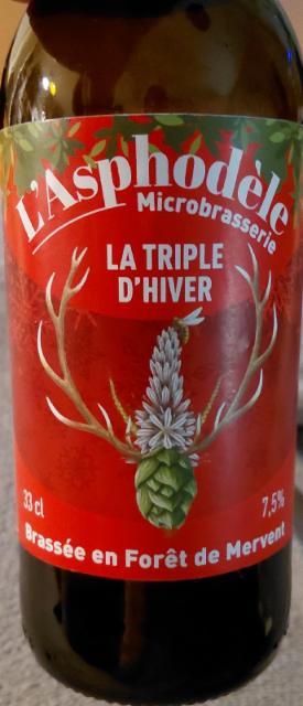 la triple d'hiver, L'asphodèle
