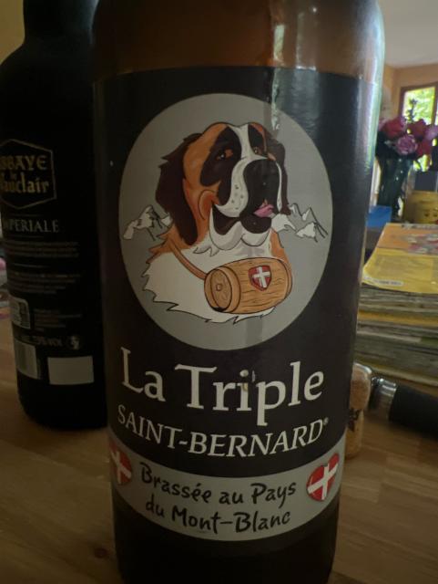 La triple saint-bernard 7.5%, Le Blaireau Qui Brasse, France