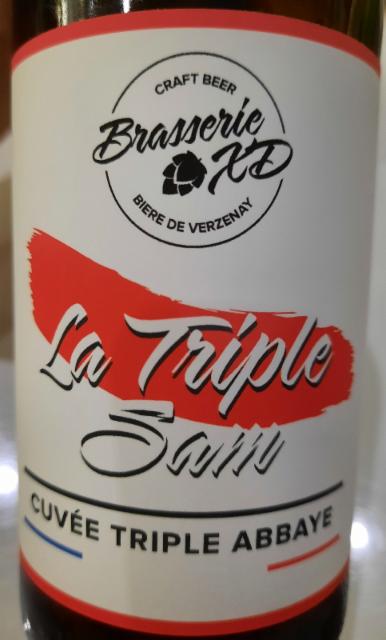 La Triple Sam 8.5%, Brasserie XD, France