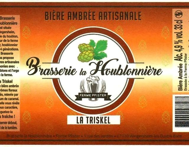 La Triskel 4.9%, Brasserie La Houblonnière - Ferme Pfister, France