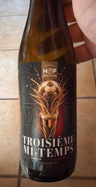 La troisième mi-temps 5.5%, Hop position, Belgium