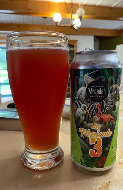 La tropicale 3 5.0%, Brasserie Vrooden, Canada