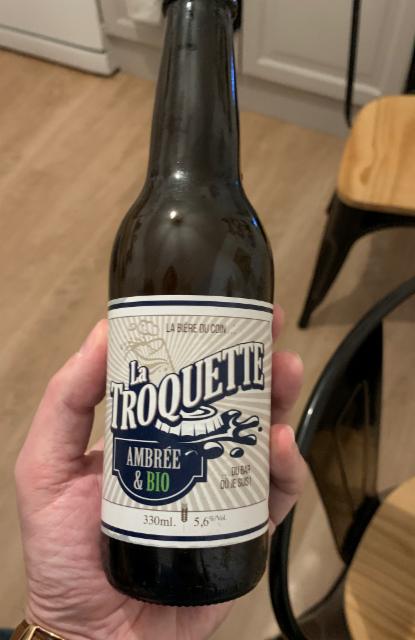 La Troquette 5.6%, Brasserie Mélusine, France