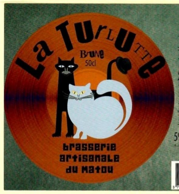 La Turlutte Brune 5.0%, Brasserie Du Matou [Closed], France