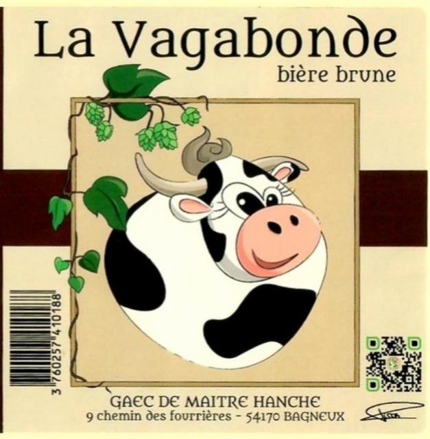 La Vagabonde Brune 6.0%, Brasserie Kibell (GAEC Maître Hanche), France