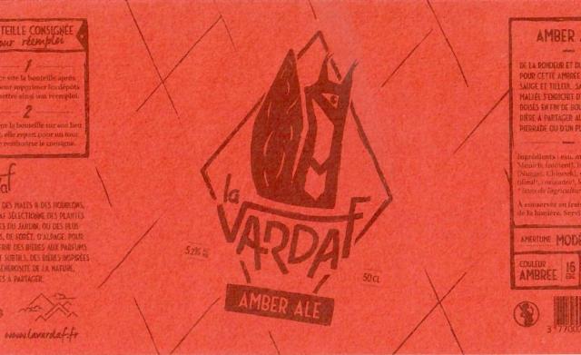 La Vardaf Amber Ale 5.2%, La Vardaf, France