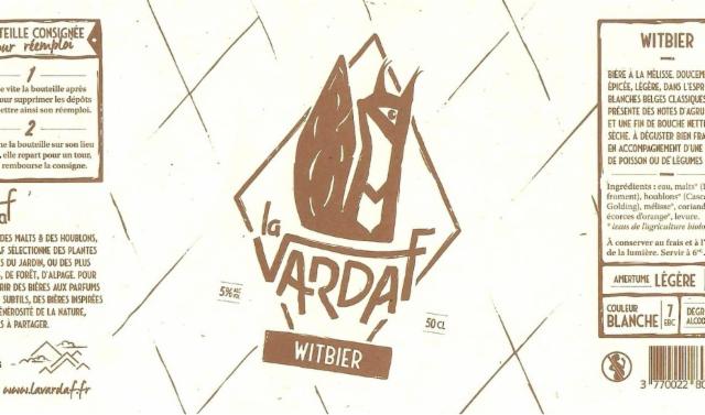 La Vardaf Witbier 5.0%, La Vardaf, France