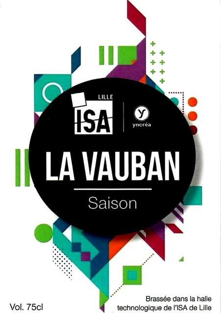 La Vauban Saison 5.4%, Brasserie ISA (Institut Supérieur Agricole) Lille, France