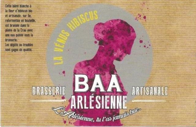 La Vénus Hibiscus 5.0%, BAA - Brasserie Artisanale Arlésienne, France