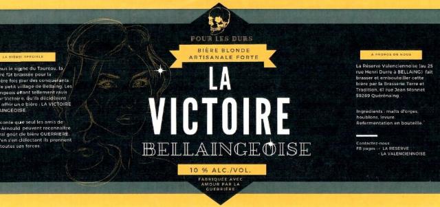 La Victoire Bellaingeoise 10.0%, Terre & Tradition [Closed], France