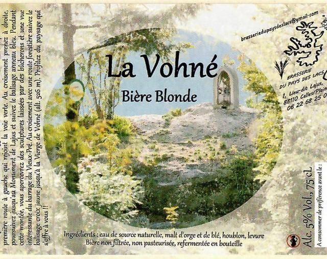 La Vohné, Brasserie Du Pays Des Lacs