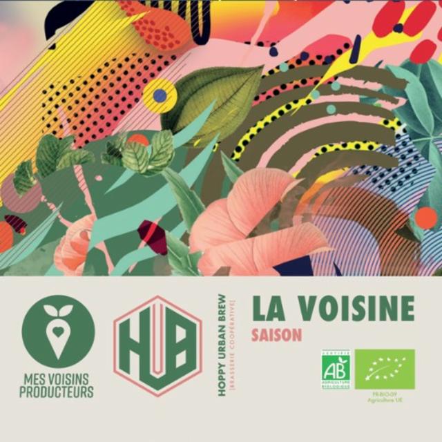 La Voisine 4.5%, Hoppy Urban Brew - HUB [Closed], France