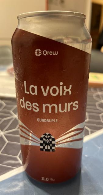 La voix des murs 11.0%, Qrew, Switzerland