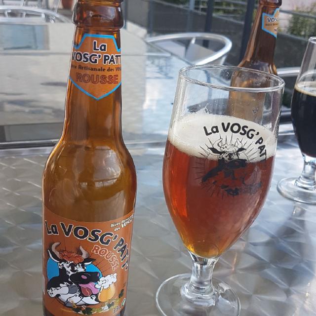 La Vosg' Patt' Rousse 5.5%, La Madelon - Brasserie Artisanale des Vosges, France