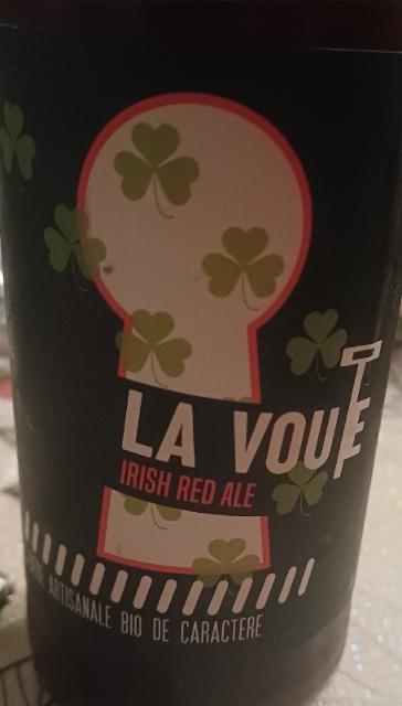 la voute irish red ale, La Clé De Voûte (La Voûte)