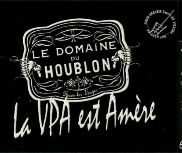 La VPA Est Amère 6.5%, Le Domaine Du Houblon, France