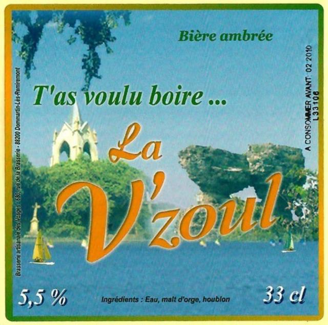 La V'Zoul 5.5%, La Madelon - Brasserie Artisanale des Vosges, France