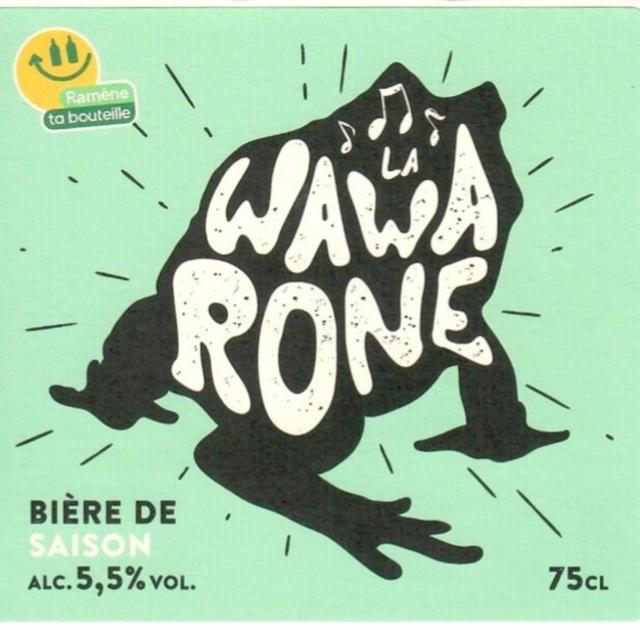 La Wawarone Saison 5.5%, Brasserie Des 3 Clochers [Closed], France