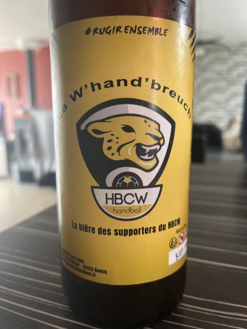 La W'hand'breuch 6.3%, Brasserie Des Lions, France