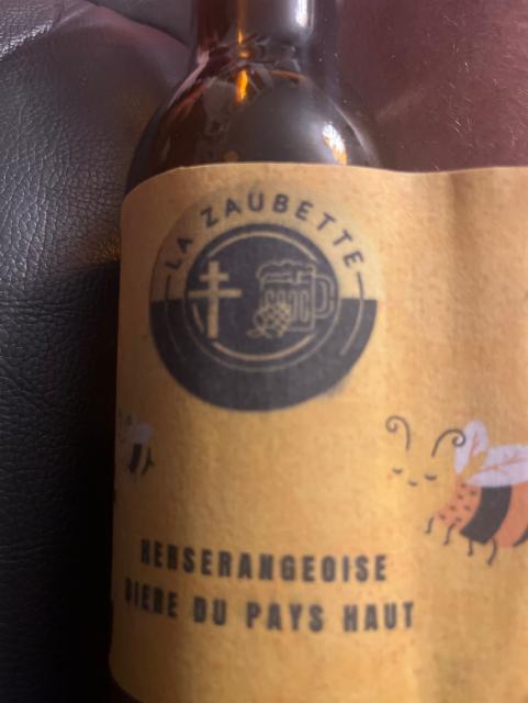 La Zaubette Herserangeoise 5.4%, Brasserie Martin (La Zaubette), France