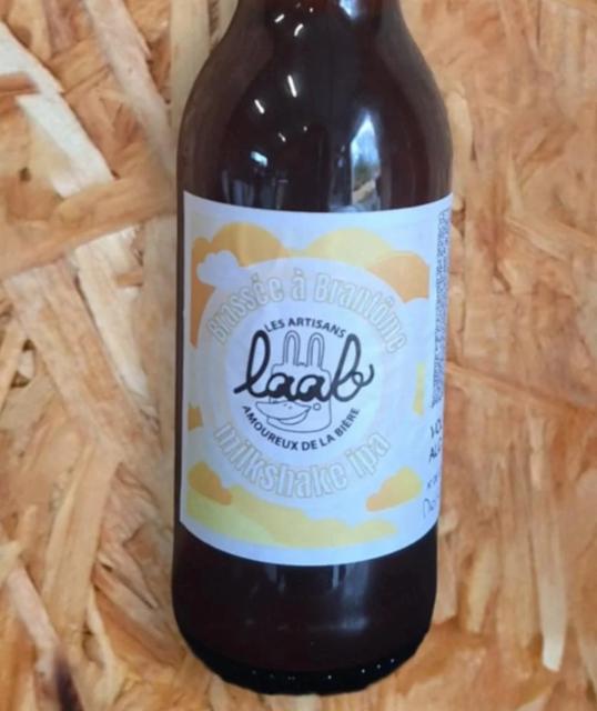 laab milkshake ipa 5.0%, LAAB - Les Artisans Amoureux De La Bière, France
