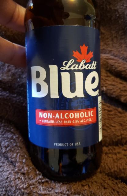 Labatt Blue Non-Alcoholic 0.5%, Labatt Breweries (AB InBev), Canada
