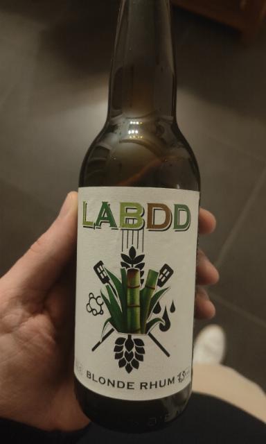 labdd blonde rhum 7.5%, LABDD - La Bière De Donnery, France
