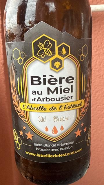 L'Abeille De L'Estèrel Au Miel D'Arbousier 8.0%, Bière De L'Aréna, France