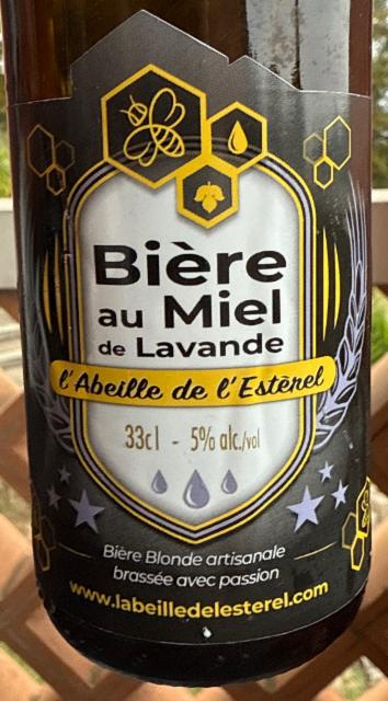 L'Abeille De L'Estèrel Au Miel De Lavande 5.0%, Bière De L'Aréna, France