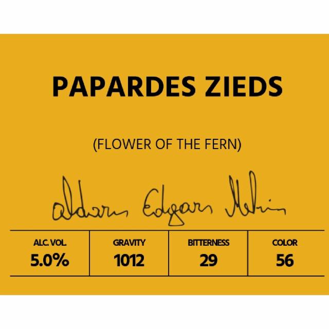 Papardes Zieds 5.0%, Labietis, Latvia