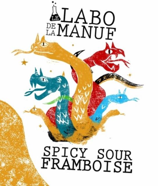 Le Labo De La Manuf - Spicy Sour Framboise 11.8%, La Manufacture De Bières, France