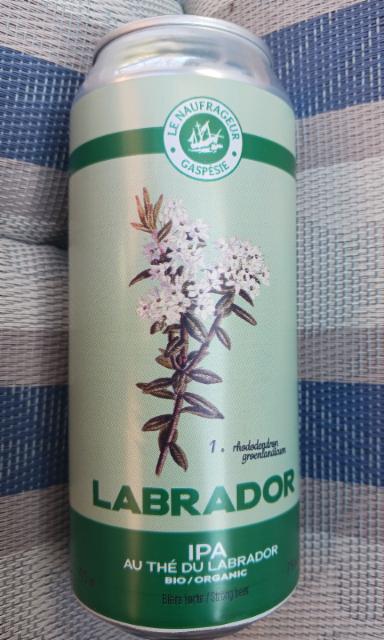 Labrador 7.0%, Microbrasserie Le Naufrageur, Canada