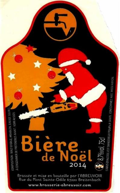 L'Abreuvoir Bière De Noël 2014 8.7%, L'Abreuvoir, France