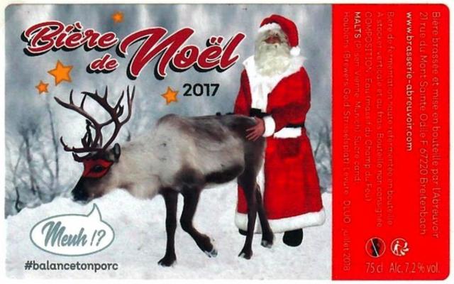 L'Abreuvoir Bière De Noël 2017 7.2%, L'Abreuvoir, France