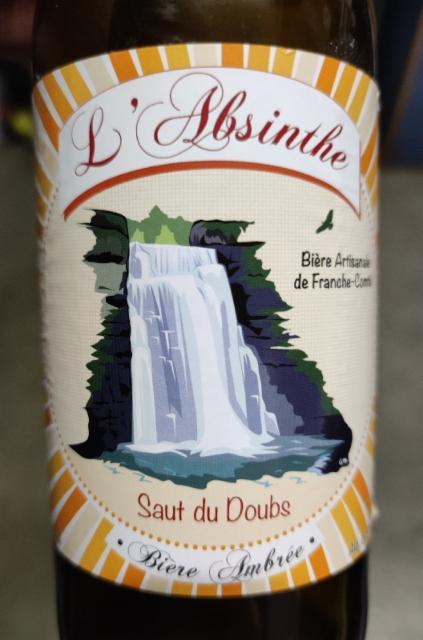 l'absinthe Ambrée Saut du Doubs, Terra Comtix