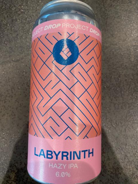 Labyrinth Hazy IPA 6.0%, Drop Project, England