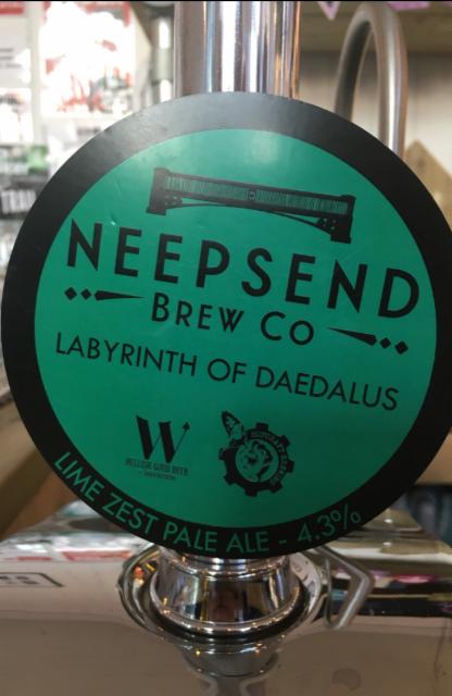 Labyrinth Of Daedalus 4.3%, Neepsend Brewery Ltd, England