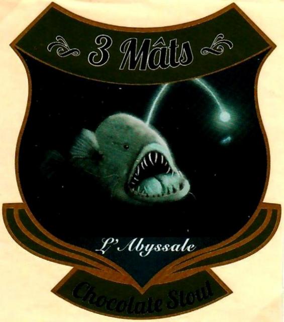 L'Abyssale 5.6%, Brasserie 3 Mâts - Onirique, France