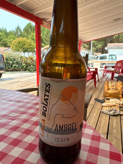 Laca Boïates Ambrée 5.5%, Laca Boïates, France