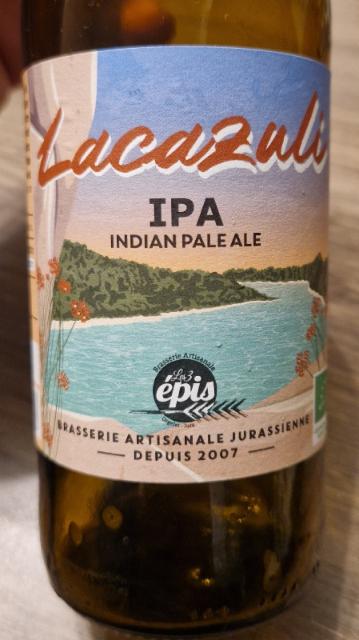 Lacazuli IPA, Brasserie Les 3 Épis