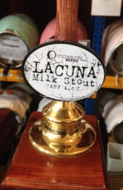 Lacuna Milk Stout 4.6%, The Outstanding Brewing Co., England