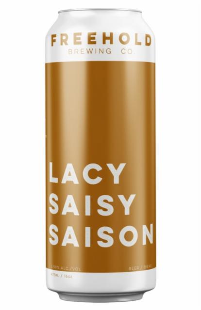 Lacy Saisy Saison 5.8%, Freehold Brewing Company, Canada