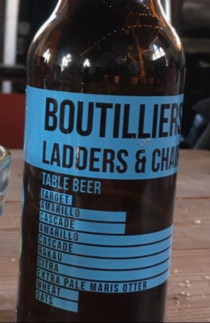 Ladders And Chairs 3.7%, Boutilliers Ltd, England
