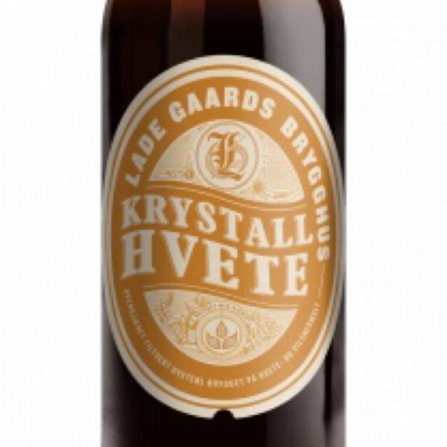 Lade Gaard Krystall Hvete 4.7%, Grans Bryggeri, Norway