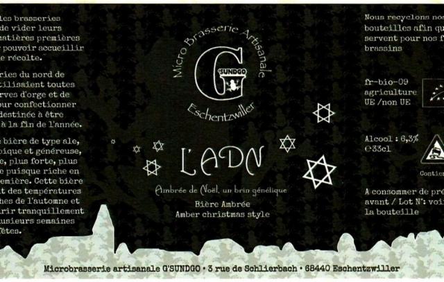 L'ADN 6.3%, Brasserie G'Sundgo, France