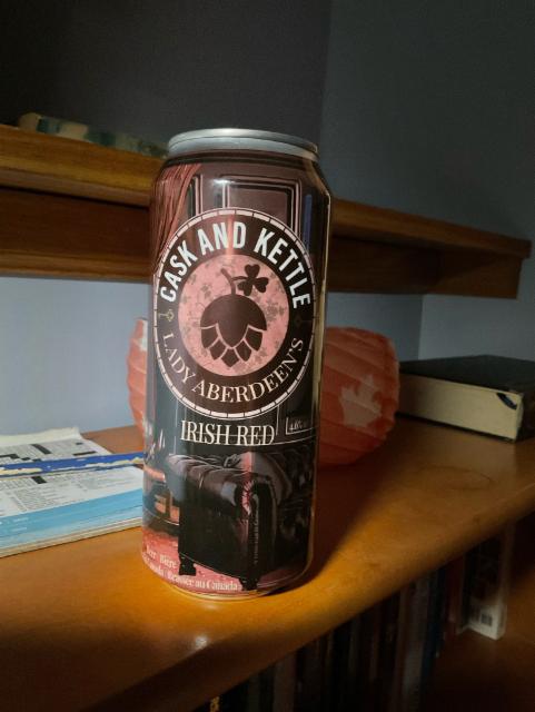 Lady Aberdeen's Irish Red, Cask and Kettle Brewing Co.