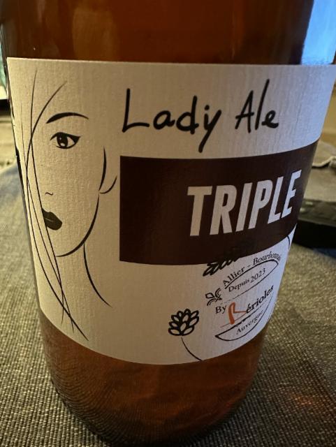 Lady ale triple, Brasserie des BÉRIOLES