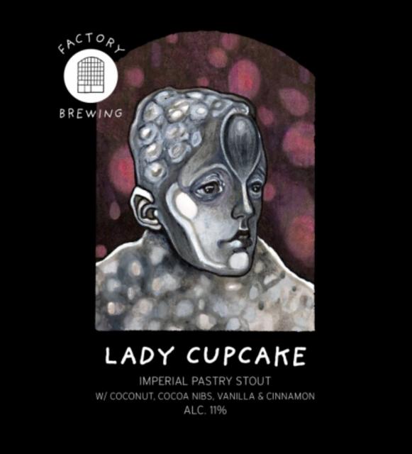 Lady Cupcake (Coconut, Cocoa Nibs, Vanilla & Cinnamon) 11.0%, Factory Brewing, Finland