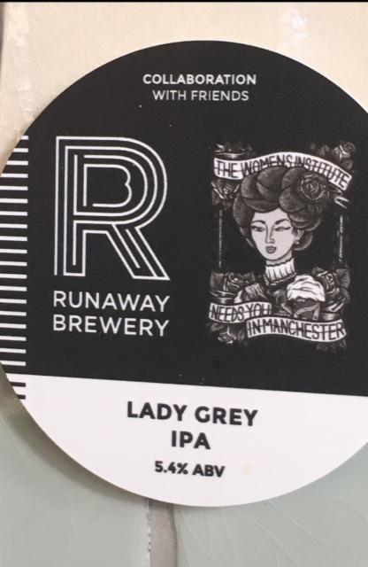 Lady Grey IPA 5.4%, The Runaway Brewery, England